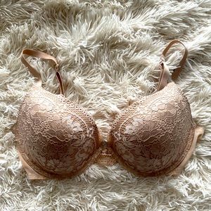 La Senza Obsession Laced Beige Bra 36C